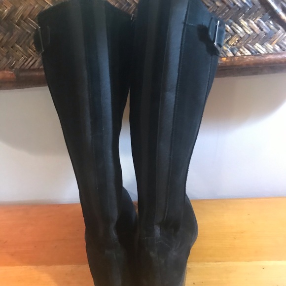 Aquatalia Black Suede Boots - Picture 5 of 13